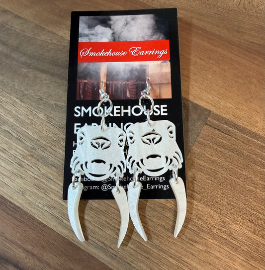 Pearl White Acrylic Walrus