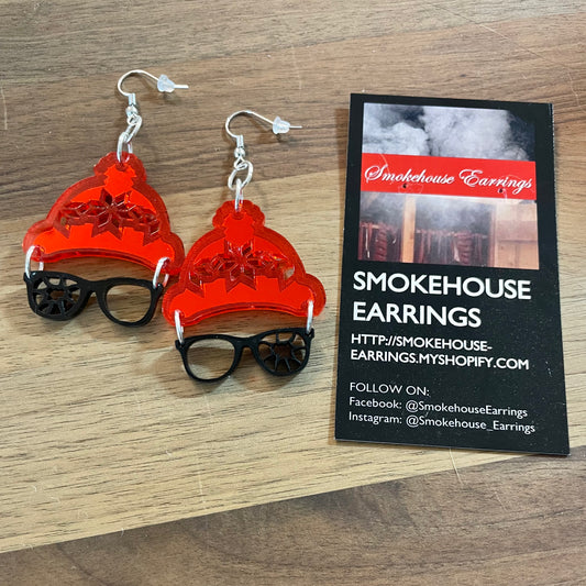“Don’t shoot your eye out kid”Smokehouse Earrings